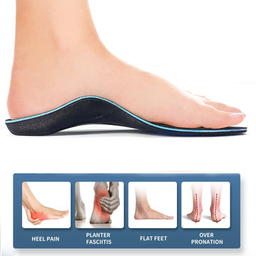 Orthopedic Insoles for Flat Foot Arch Support Plantar Fasciitis Feet Medical Insoles