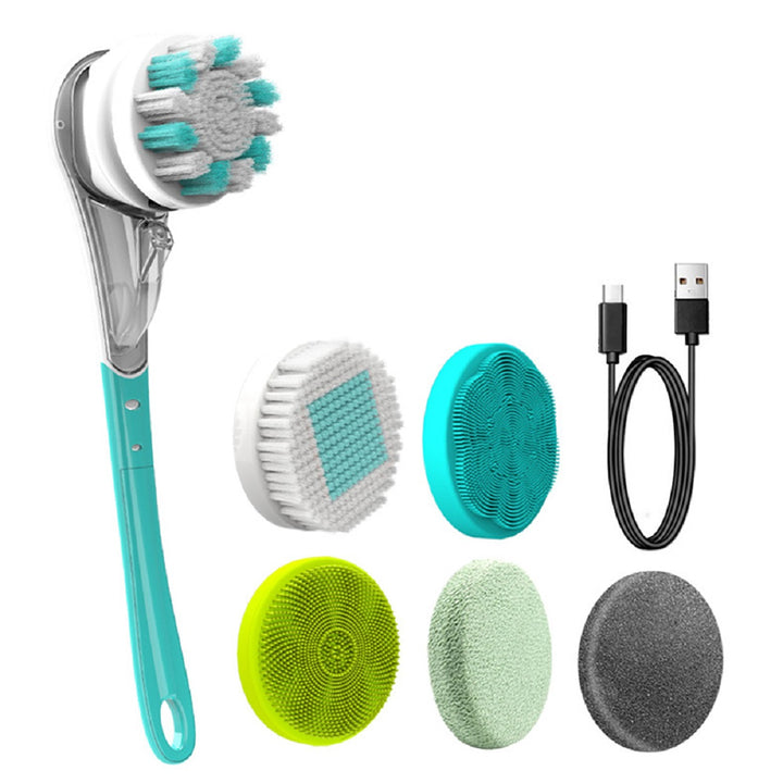 Electric Body Brush Back Scrubber for Shower