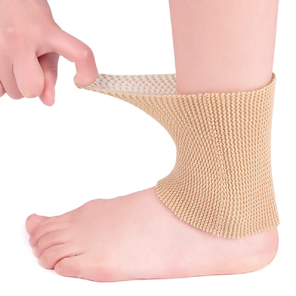 Elastic Foot Heel Wrist Elbow Sleeve Pad Ankle Protector