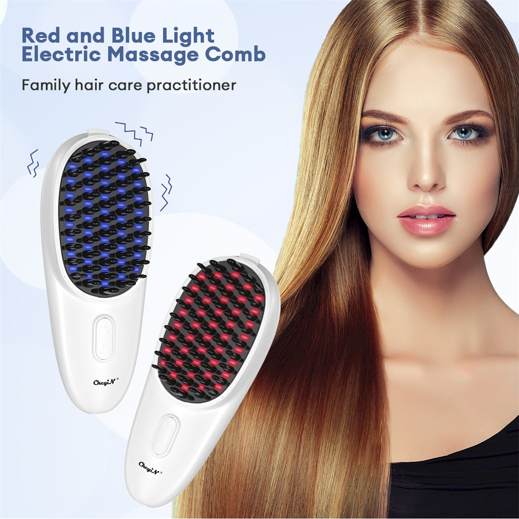 3 in 1 Wireless Infrared Massage Comb Hair Growth  Anti Hair Loss
