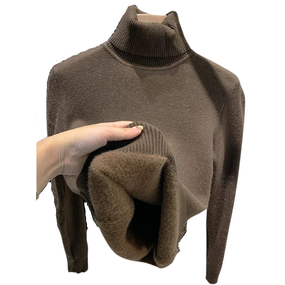 Women's Turtleneck Winter Thicken Sweater