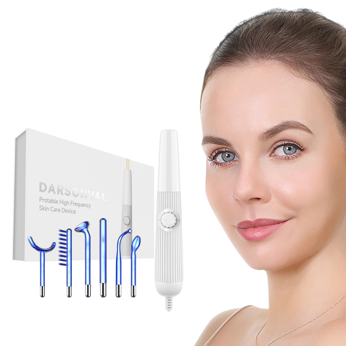High Frequency Facial Wand Device