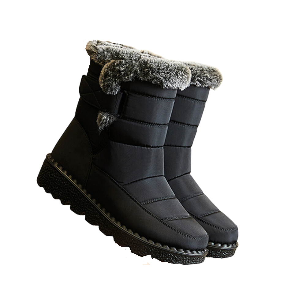 Women's Waterproof Winter Snow Platform Ankle Boots