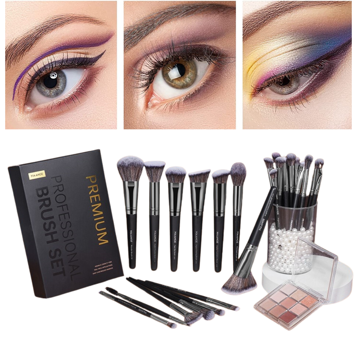 Professional Makeup Brushes Kit