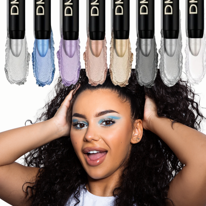 Metallic Eyeshadow 8-Pc Stick Set – Waterproof Long-Lasting and Multi-Colour