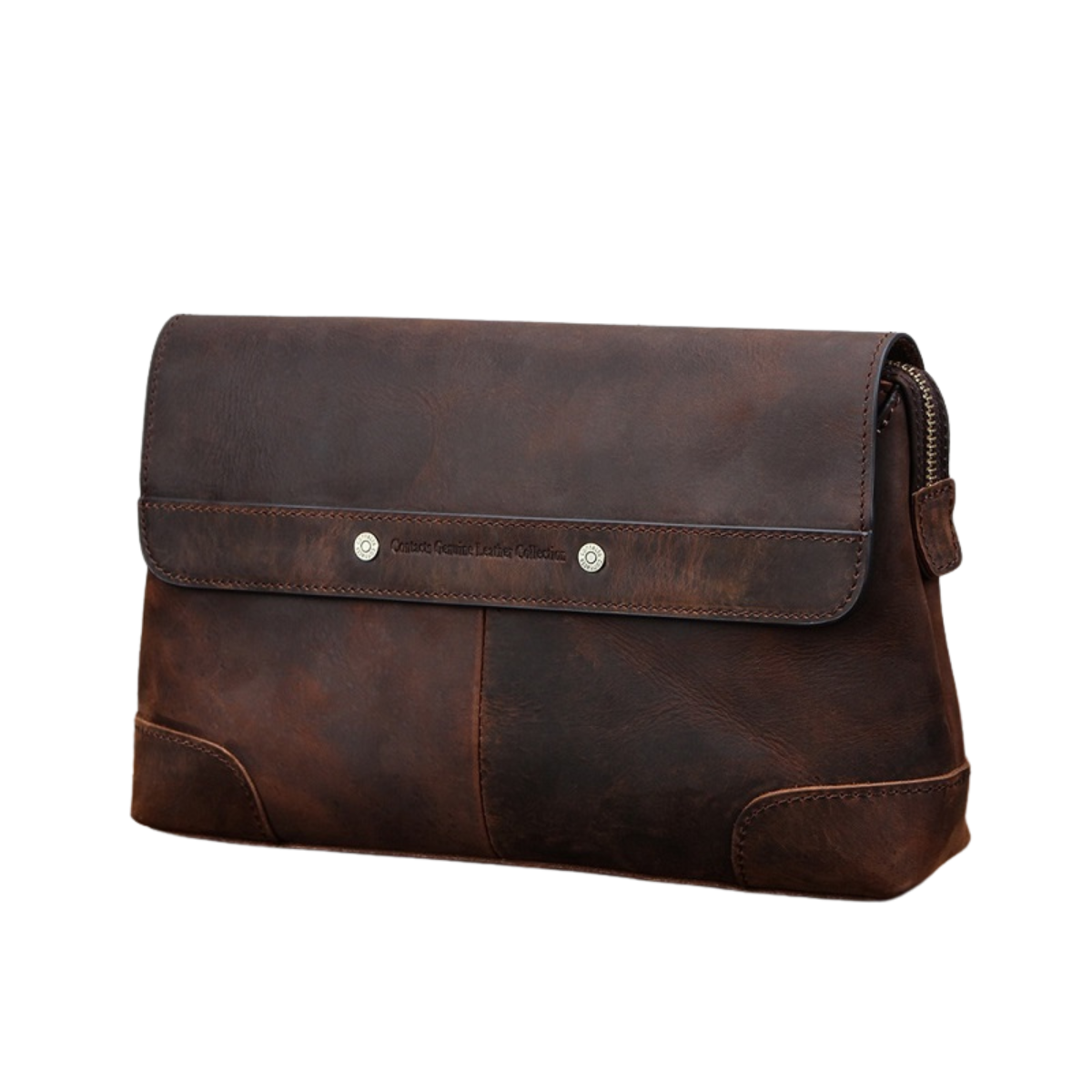 Leather Men Clutch Purse Bag