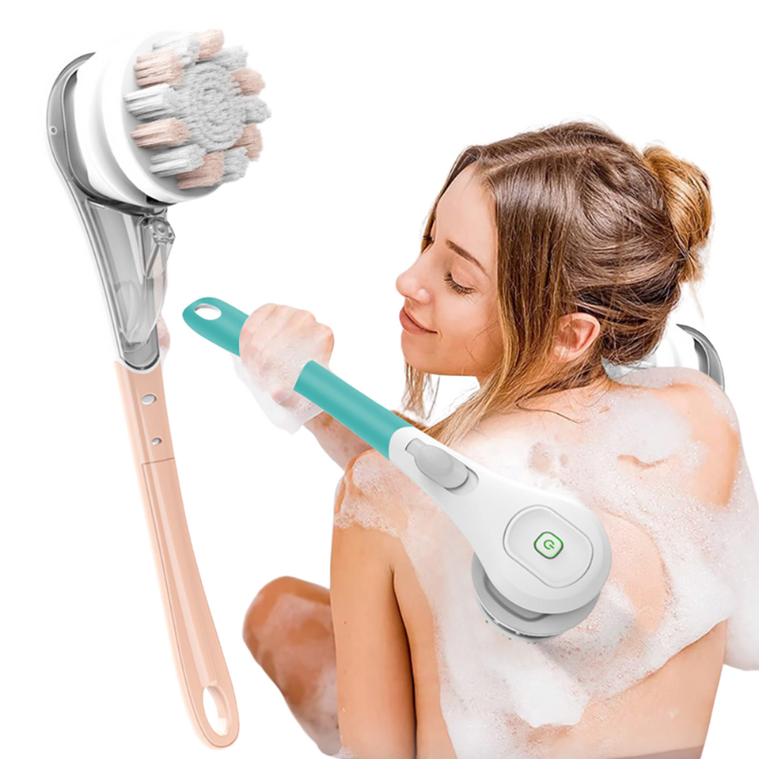 Electric Body Brush Back Scrubber for Shower