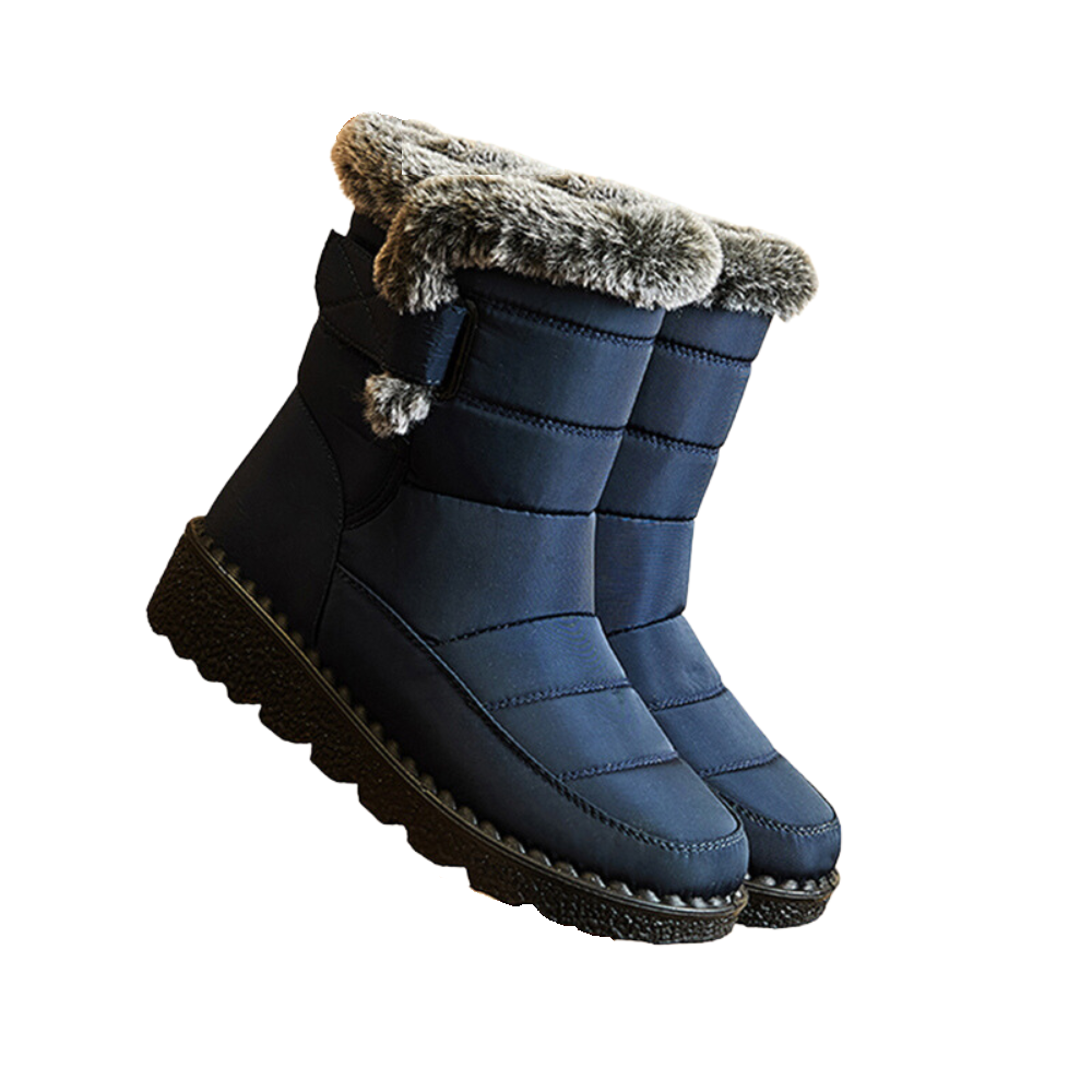 Women's Waterproof Winter Snow Platform Ankle Boots