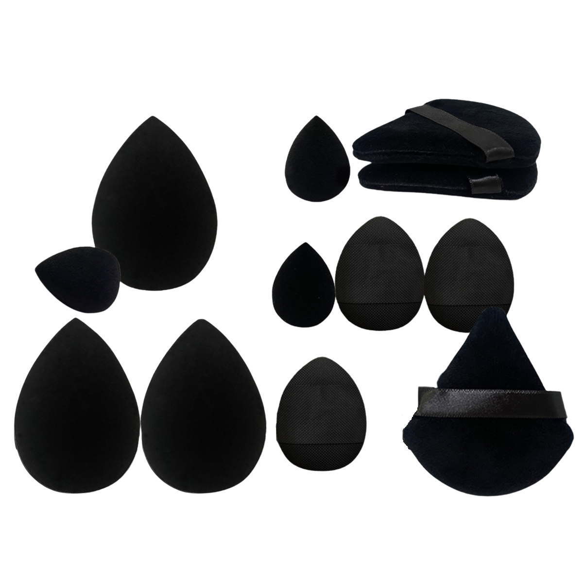 12pcs Makeup Puff Essential Blender Set