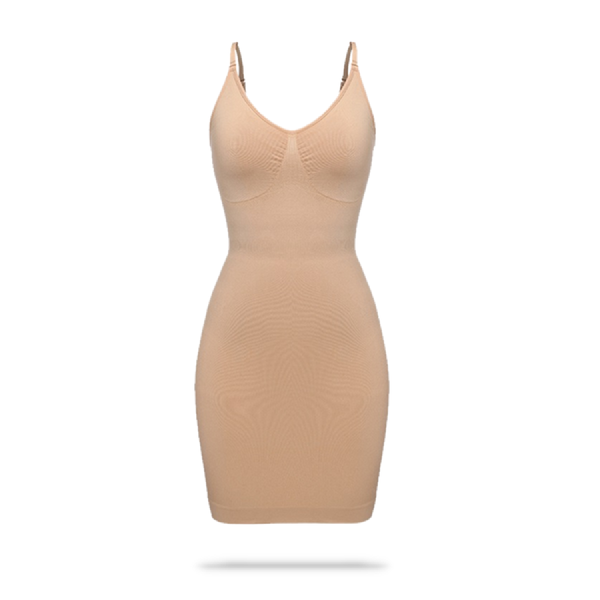 Shapewear Full Slip For Under Dresses V Neck Straps Lingerie