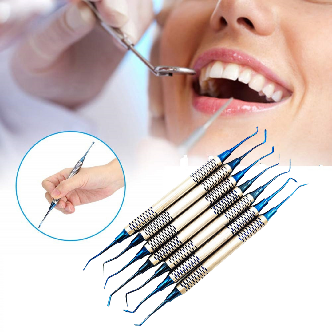 7pcs Dentistry Composite Resin Spatula Set