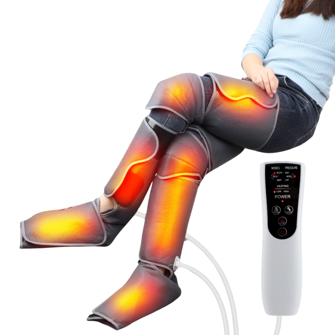 Air Compression Foot and Leg Massager with Heat