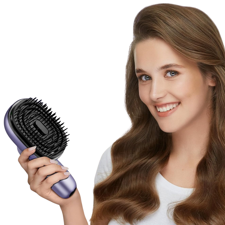Hair Care Spray Massage Comb – Vibrating Scalp Massager and Oil Applicator Brush