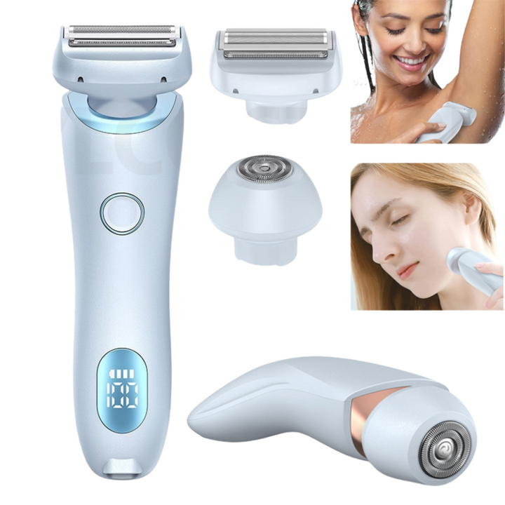 2 in 1 Electric Shaver Ladies Body Trimmer