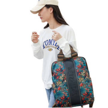 Women Backpack Canvas Rucksack Shoulder Bag