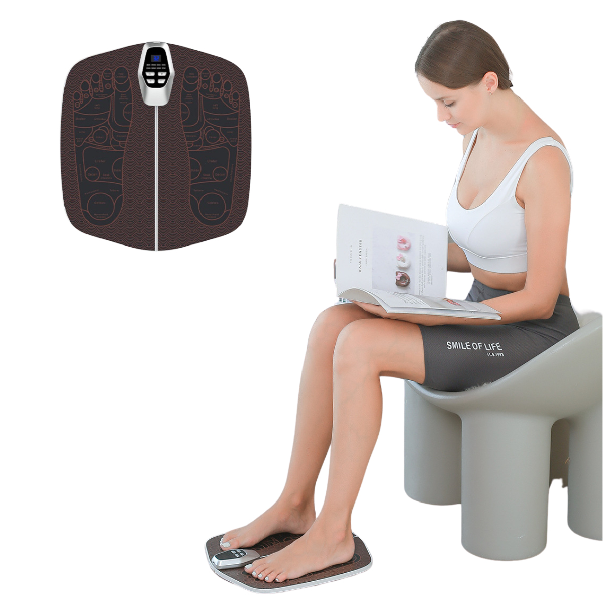 Foldable Feet And Calves Massage Mat for Muscles Relaxation