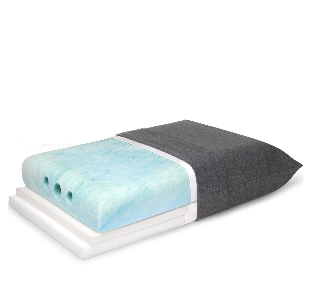Adjustable Heights Anti-Snore Ergonomic Memory Foam Pillow