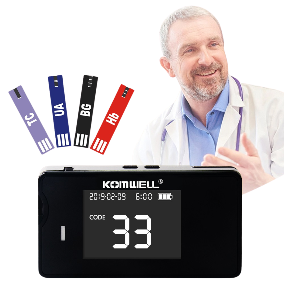 Medical Multi-Function Meter Test Strips Kit