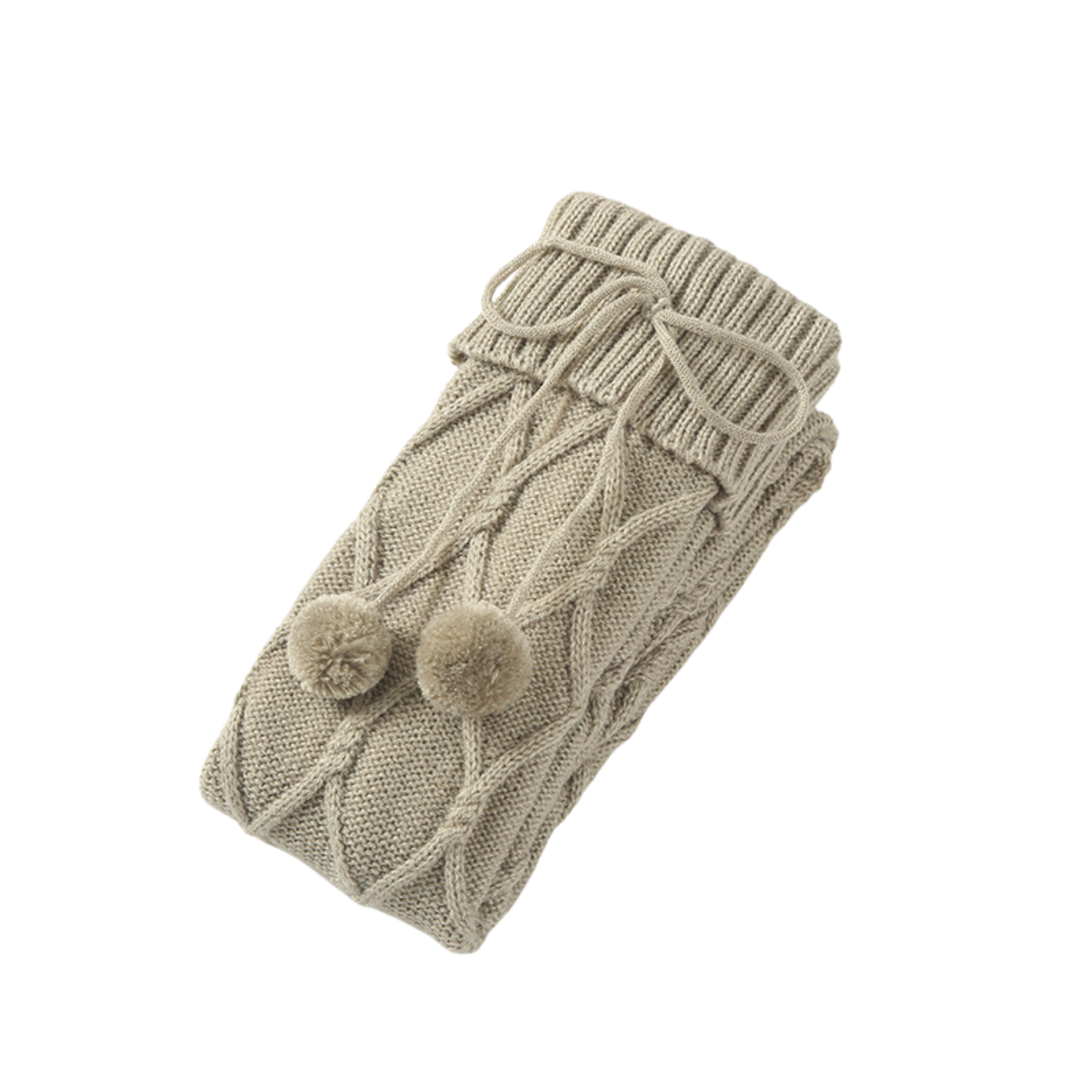 Cable Knit Knee High Socks Winter Knitted Stocking