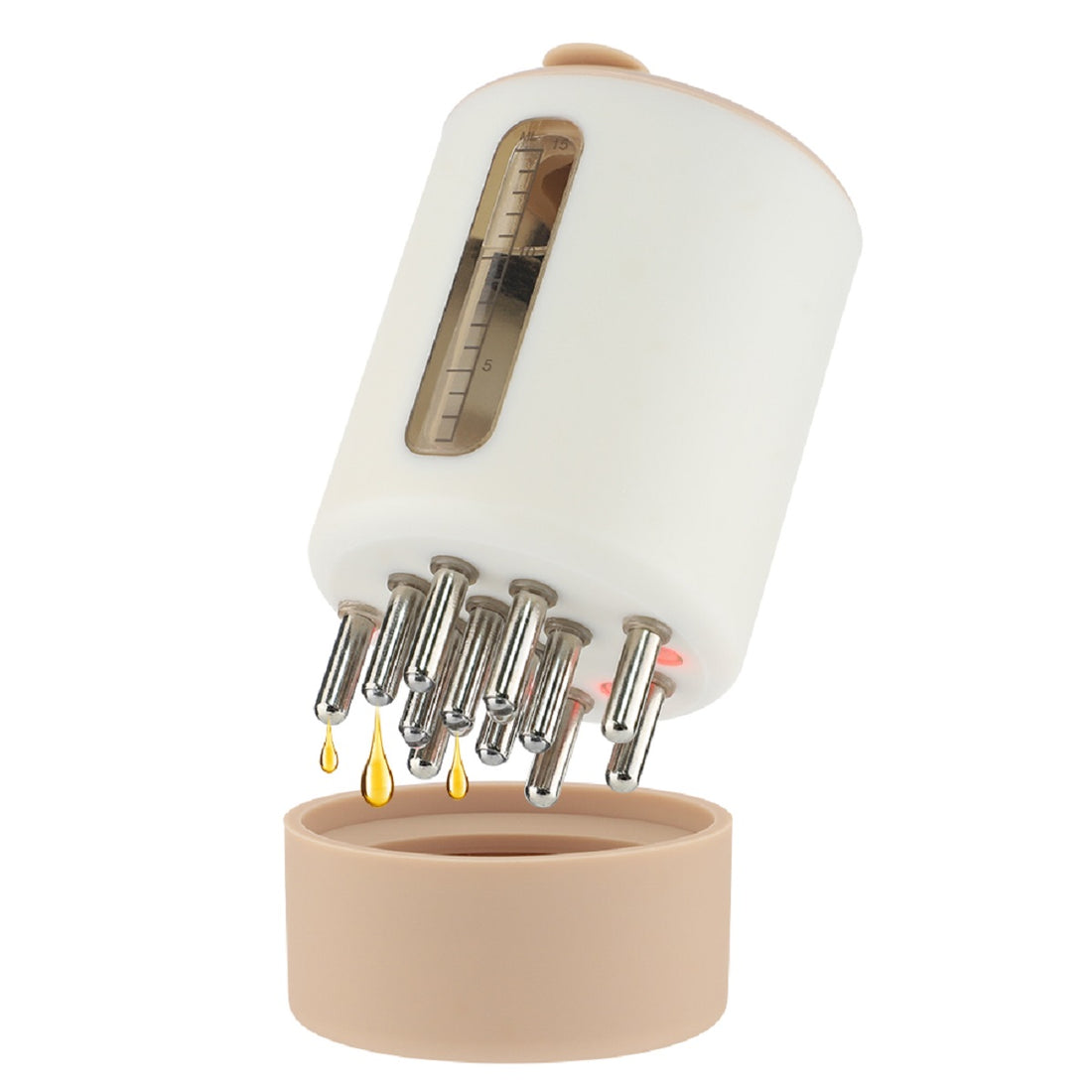 Electric Scalp Comb with Red Light Hair Liquid Applicator