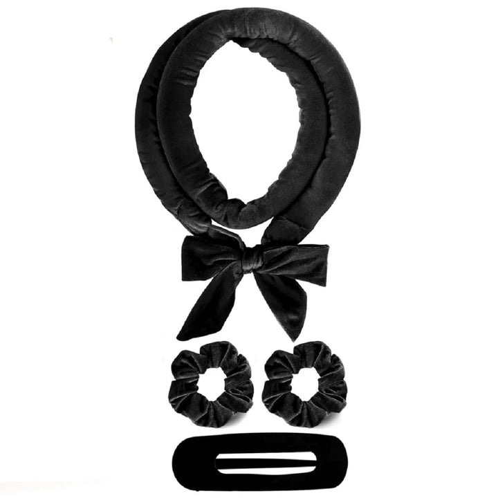 Heatless Curling Rod Headband – Soft No-Heat Overnight Hair Curler