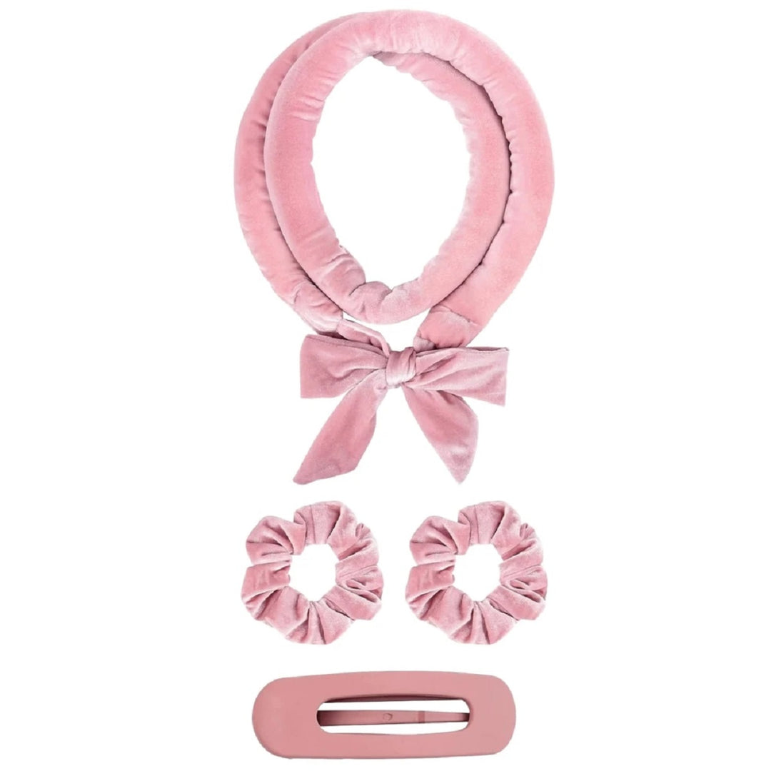 Heatless Curling Rod Headband – Soft No-Heat Overnight Hair Curler