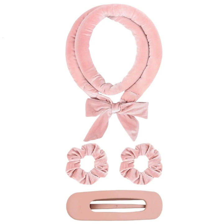 Heatless Curling Rod Headband – Soft No-Heat Overnight Hair Curler