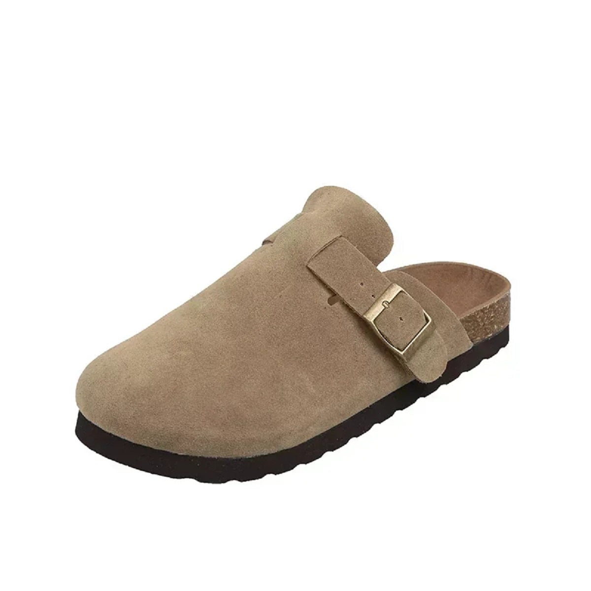 Women's Cork Clogs Flat Shoes