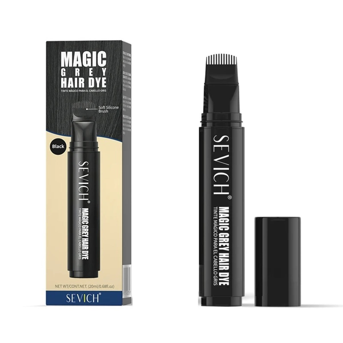 Hair Color Pen – Waterproof Temporary Root Touch-Up Stick