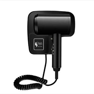 Wall Mounted Hair Dryer Bathroom with Holder Base
