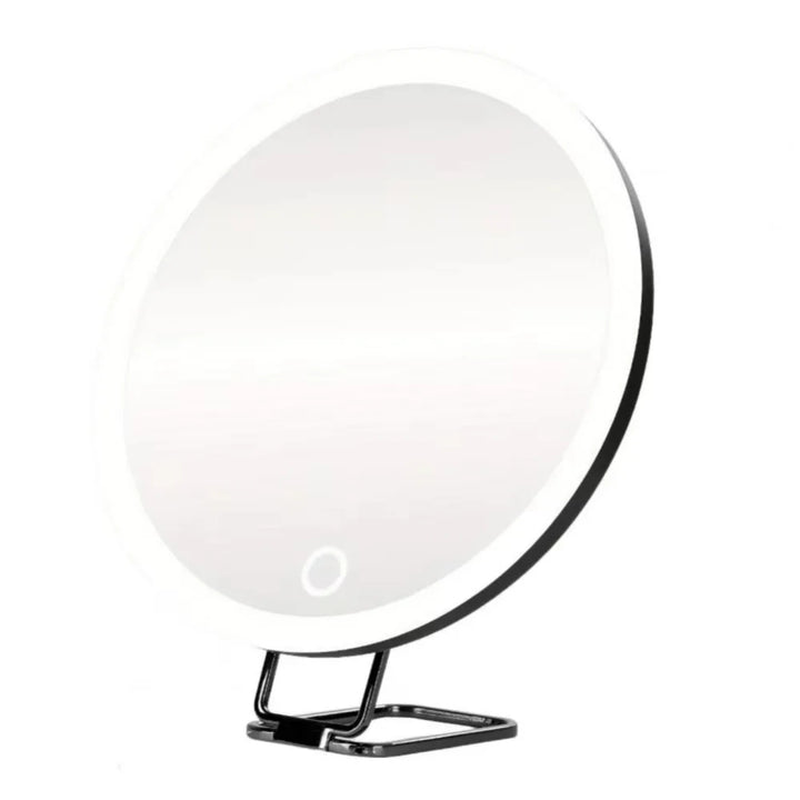 LED Magnifying Make-Up Mirror – 360° Adjustable Suction Cup Foldable