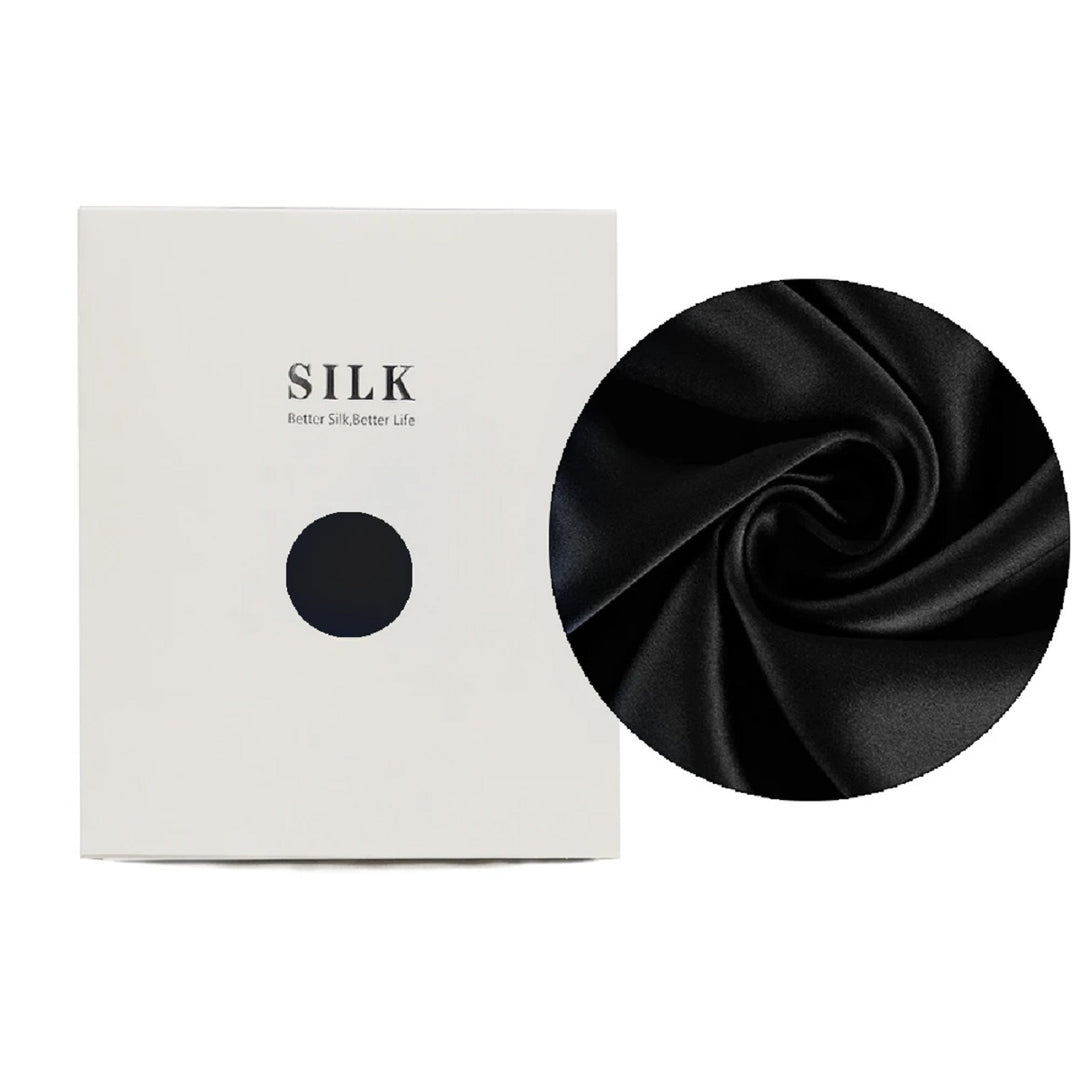 100% Mulberry Silk Pillowcase – Double-Sided Hidden Zipper Cool Touch