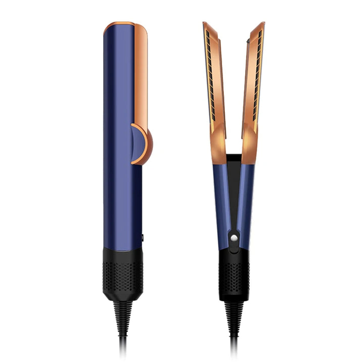 2-in-1 Hair Straightener and Dryer – Professional Flat Iron with Negative Ions