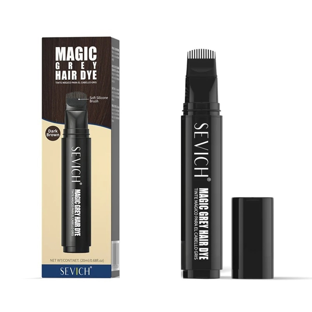 Hair Color Pen – Waterproof Temporary Root Touch-Up Stick