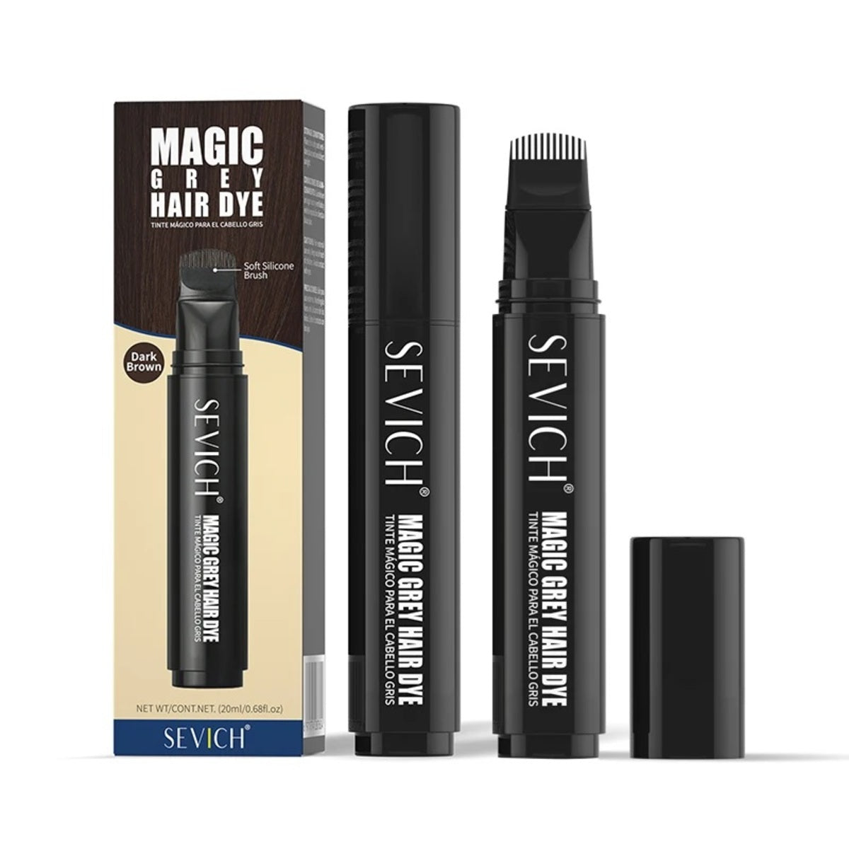 Hair Color Pen – Waterproof Temporary Root Touch-Up Stick