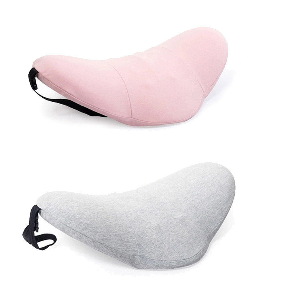 Lumbar Support Pillow for Sleeping Memory Foam for Lower Back Pain Relief