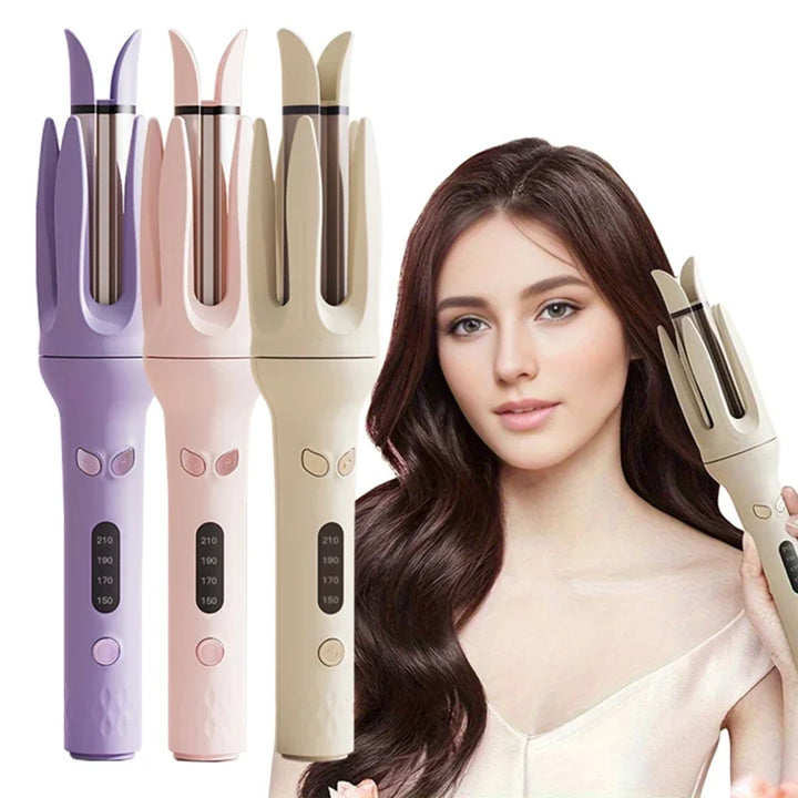 28 mm Automatic Ionic Curling Iron – Rotating Anti-Tangle Ceramic Styler
