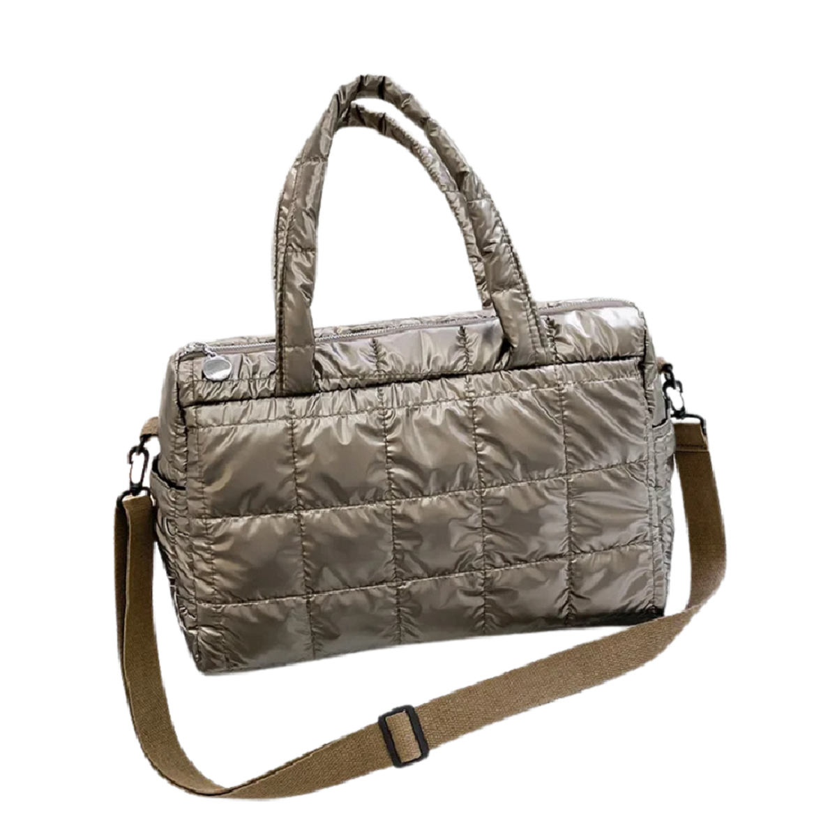 Luxury Space Padded Cotton Handbag Big Capacity Shoulder Bag