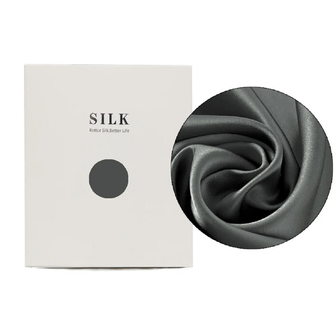 100% Mulberry Silk Pillowcase – Double-Sided Hidden Zipper Cool Touch