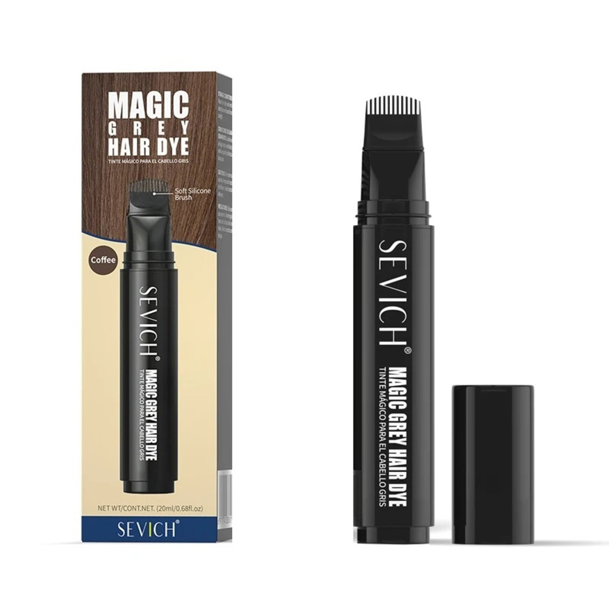 Hair Color Pen – Waterproof Temporary Root Touch-Up Stick