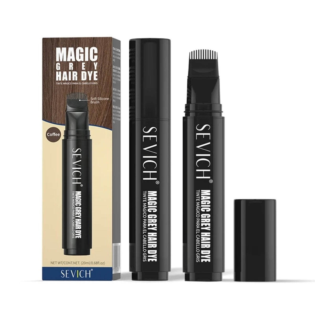 Hair Color Pen – Waterproof Temporary Root Touch-Up Stick