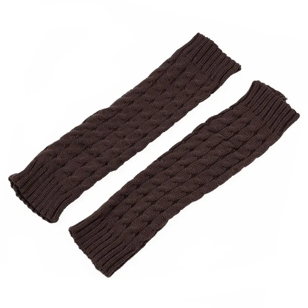 Women’s Knitted Leg Warmers – Autumn Winter Warm Foot Covers