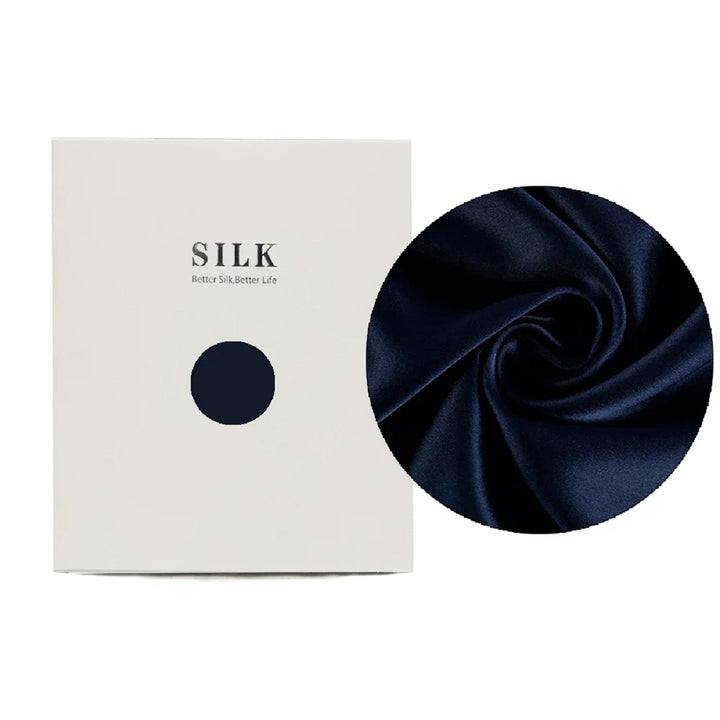 100% Mulberry Silk Pillowcase – Double-Sided Hidden Zipper Cool Touch