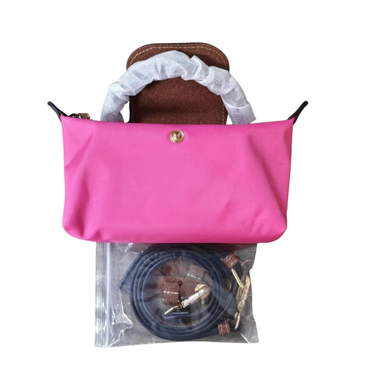 Mini French Dumpling Crossbody Bag – Phone and Coin Purse Satchel