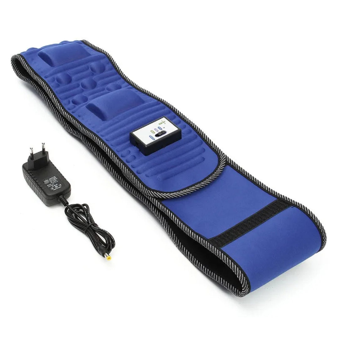 Electric Abdominal Vibration Massage Belt – Waist Massager and Muscle Stimulator