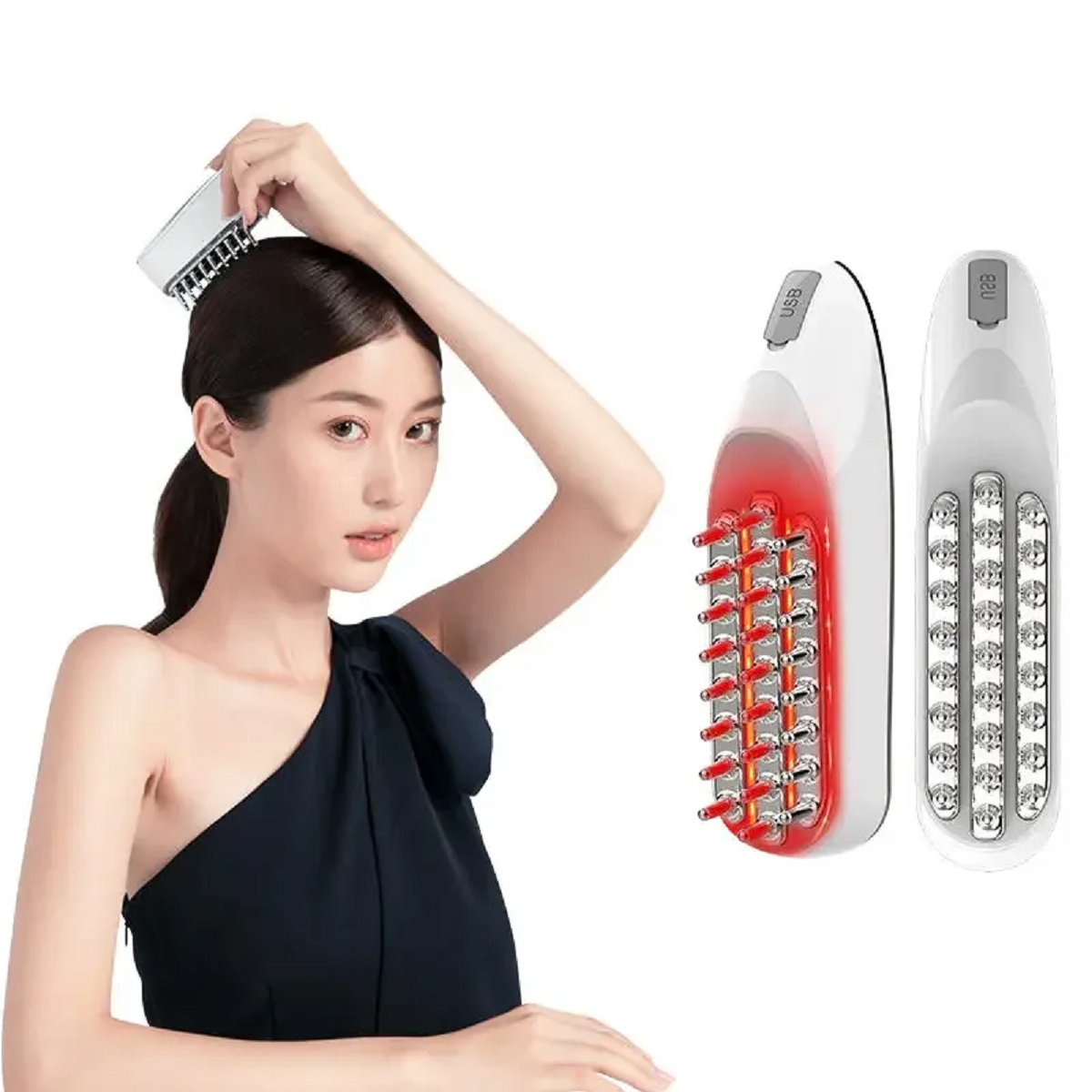 Multi-function Electric Meridian Massage Hair Care Comb