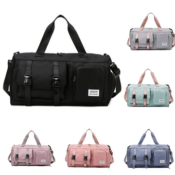 Women's Gym Yoga Bag with Shoe Compartment Weekender Fitness Bags