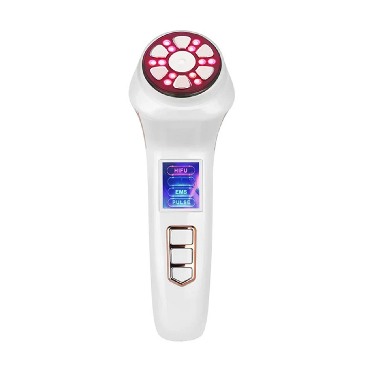 4 In1 Ultrasonic Micro Current Face Lift Wrinkle Resistant Massager Machine