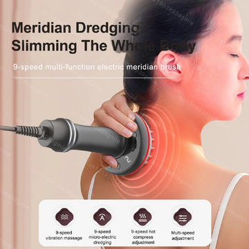 Electric Meridian Gua Sha Body Massager Fat Burner Machine