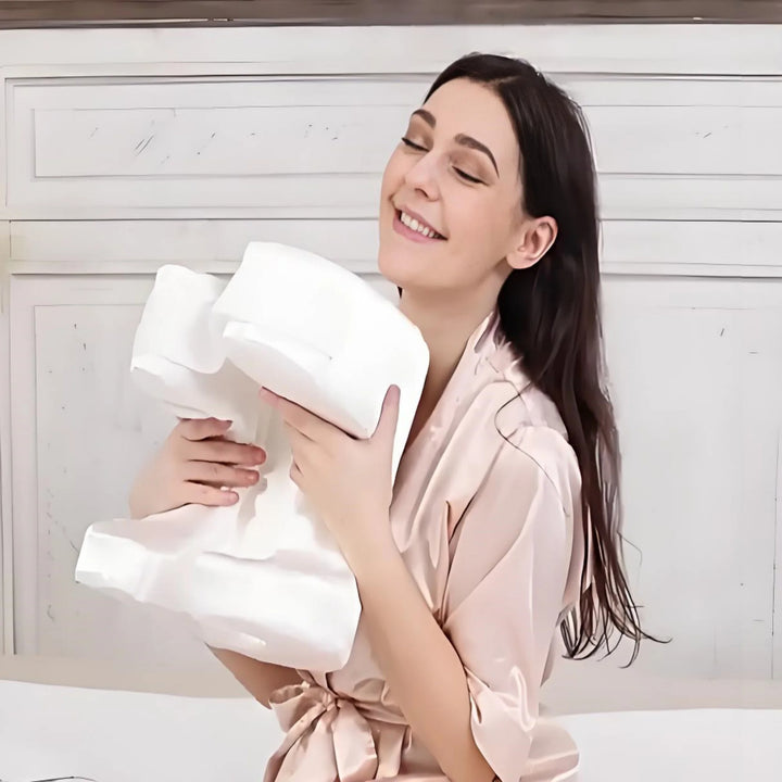 Flawless Face Pillow – Anti-Wrinkle Beauty Pillow for Side Sleepers